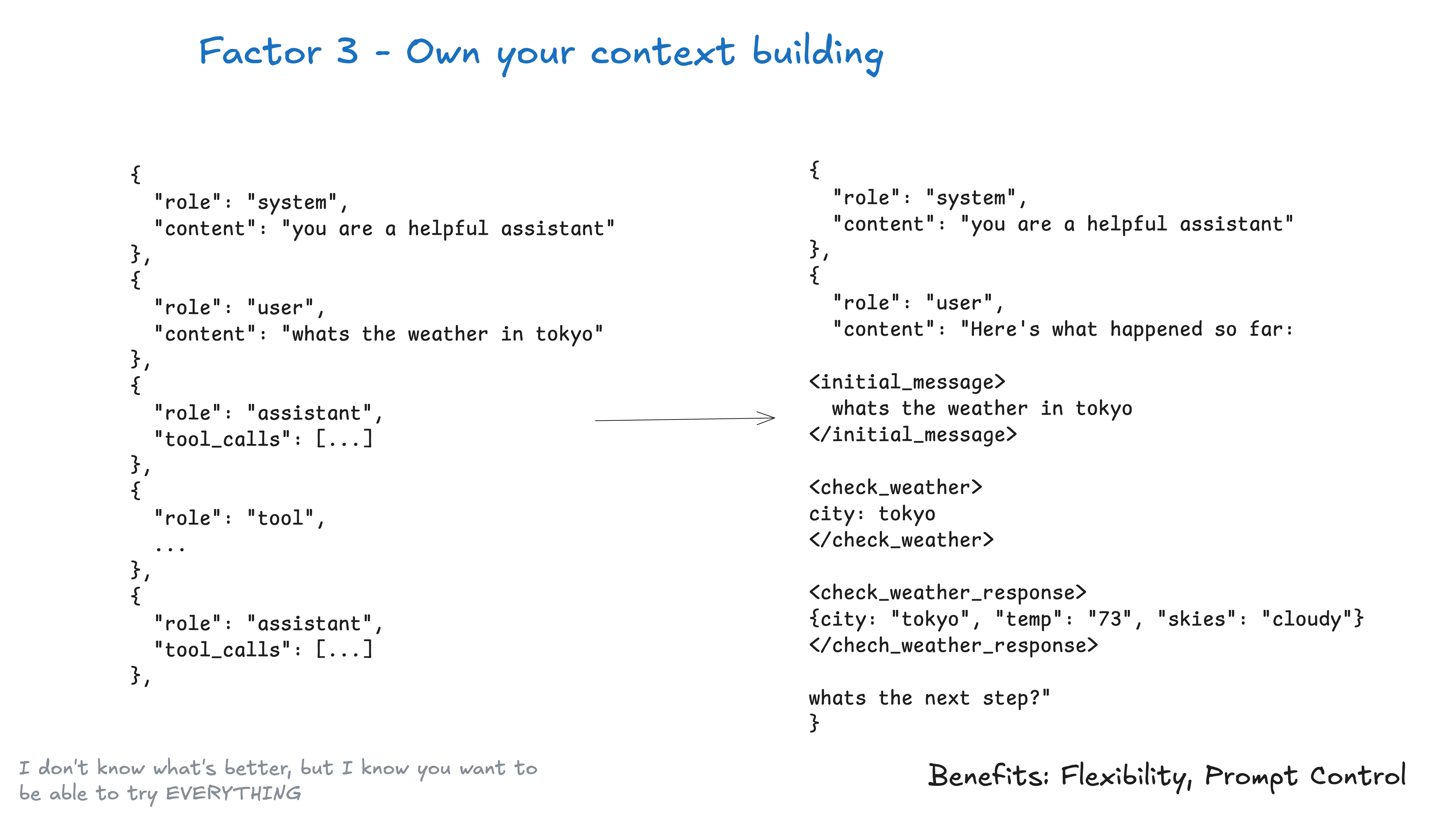 The context window is not a trash can. It is the workbench for the next reasoning step.