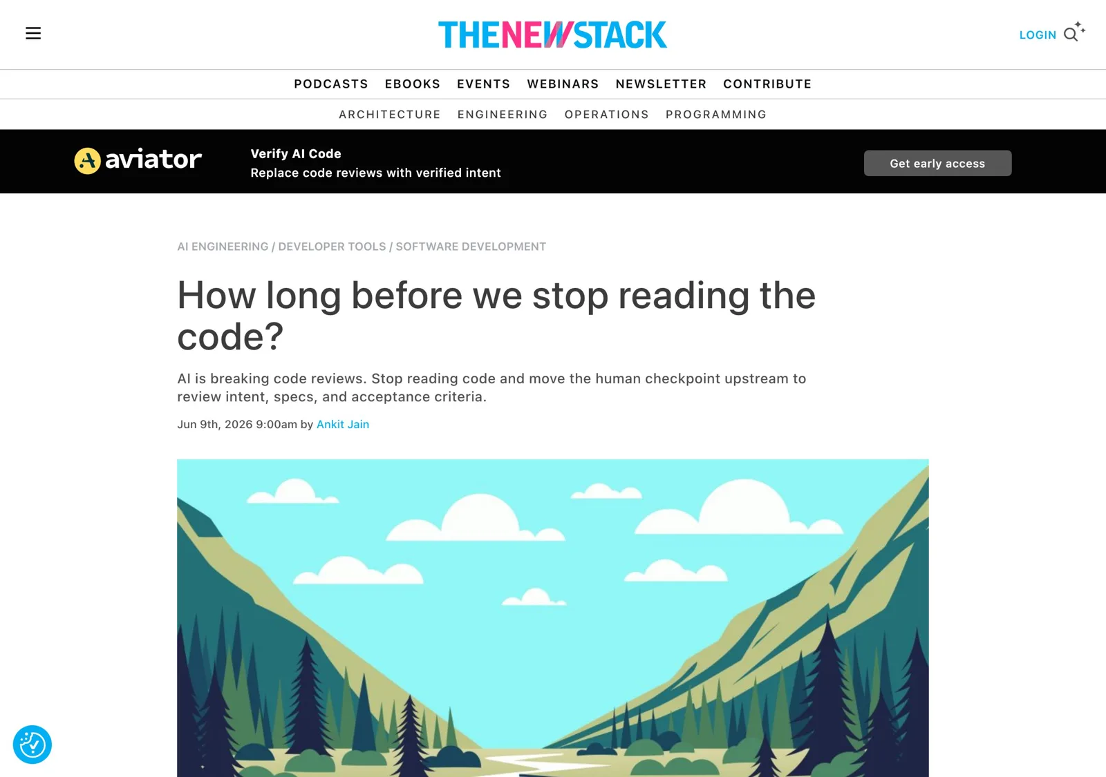 The New Stack 文章真实截图