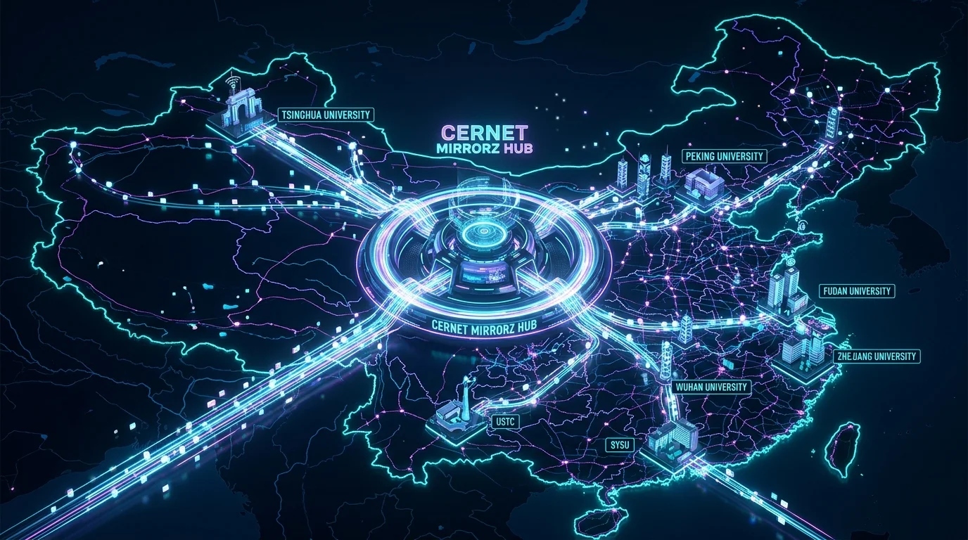 Cover: CERNET Joint Mirror Hub and National Open Source Highway