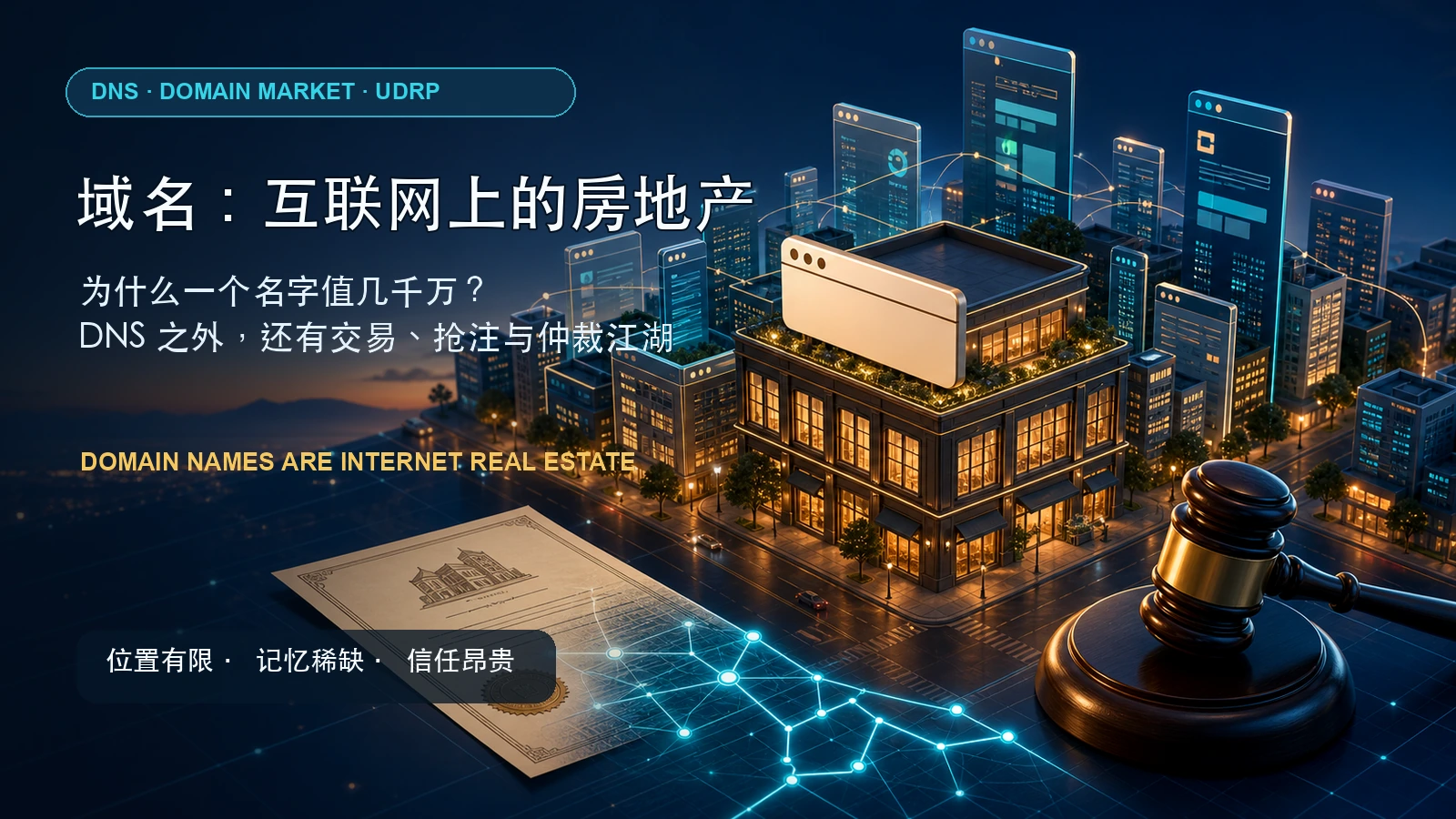 原创封面：域名像互联网上的房地产