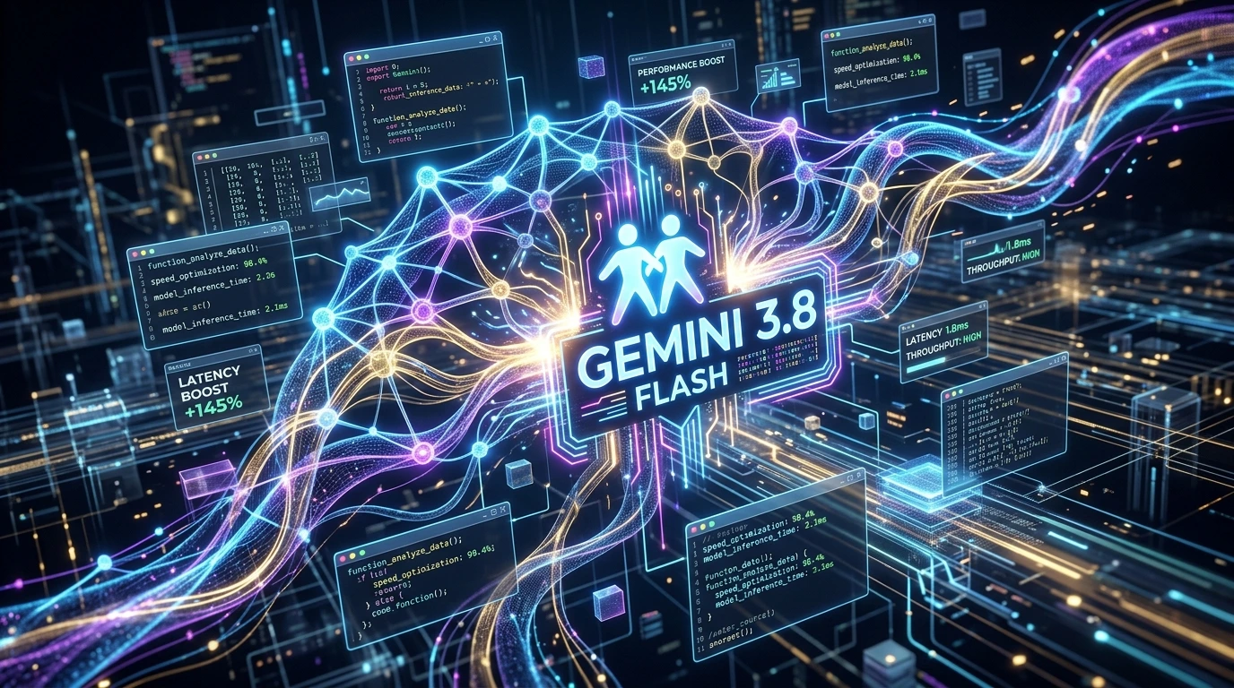 原创封面：Gemini 3.8 Flash