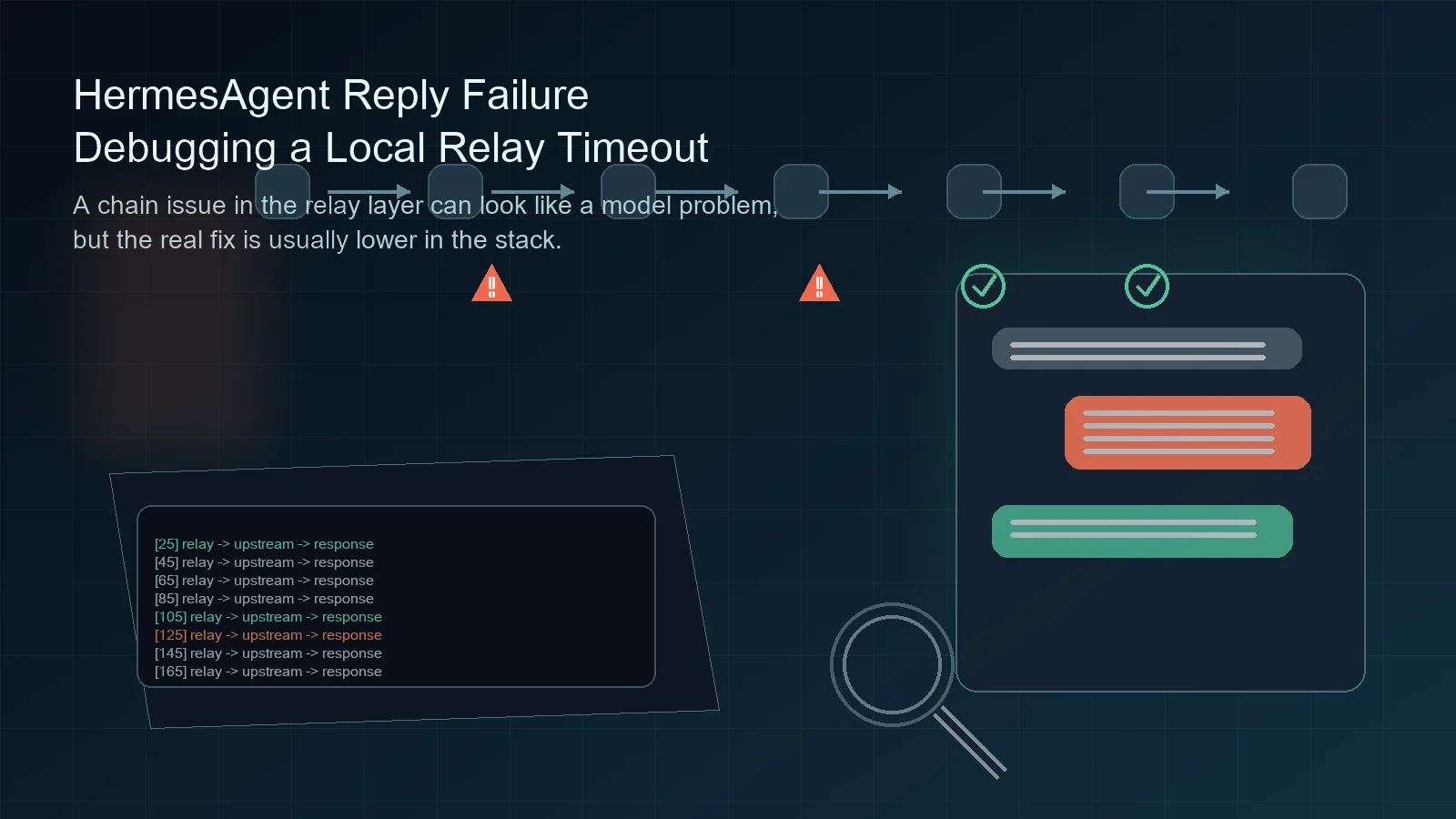 HermesAgent relay debugging cover