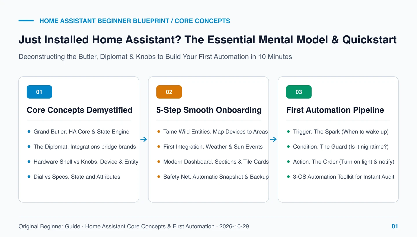 Original Title Banner: Just Installed Home Assistant and Completely Lost? The Ultimate Beginner Blueprint