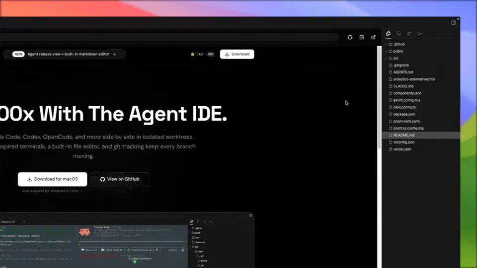 真实截图：Orca Design Mode，点击页面元素即可将 HTML/CSS/截图发送给 Agent