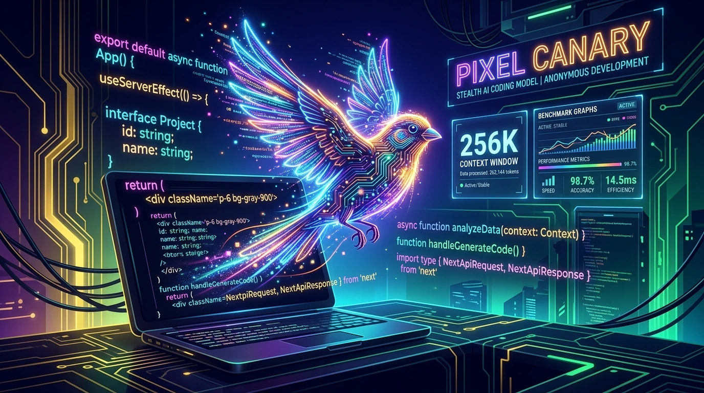 技术概念全景图：神秘隐形编码大模型 Pixel Canary 穿梭于 Next.js 代码流与神经网络脉络之中