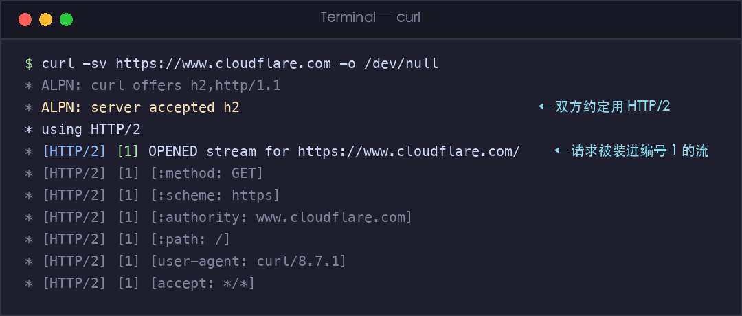真实截图:HTTP/2 的流编号